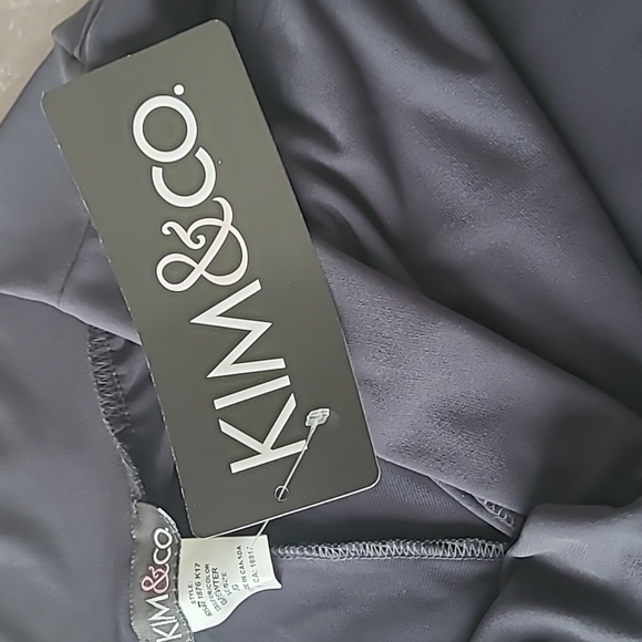 KIM & CO., Size L, with pockets in pewter - Picture 4 of 4